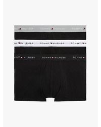 Tommy Hilfiger - Signature Set Van 3 Boxershorts Met Logotaille - Lyst