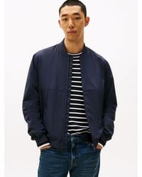 Tommy Hilfiger - Water Repellent Relaxed Bomber Jacket - Lyst