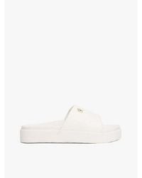 Tommy Hilfiger - Platformsandaal Met Th-Monogram - Lyst