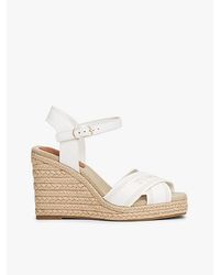 Tommy Hilfiger - Espadrille Met Sleehak - Lyst