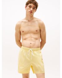 Tommy Hilfiger - Short De Bain Mi-Long Original À Rayures - Lyst
