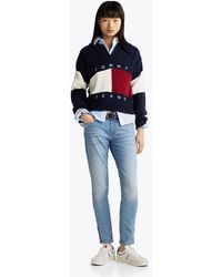 Tommy Hilfiger - Sophie Zip Hem Skinny Jeans - Lyst