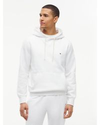Tommy Hilfiger - Fleece Drawstring Hoody - Lyst