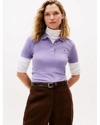 Tommy Hilfiger - 1985 Slim Fit Poloshirt Aus Stretch-Piqué - Lyst