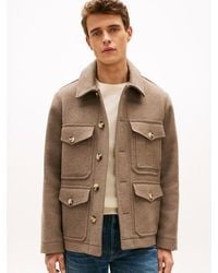 Tommy Hilfiger - Giacca Stile Camicia Con Tasche - Lyst