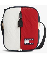 Tommy Hilfiger - Archive Textile Crossbody Reporter Bag - Lyst