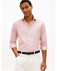 Tommy Hilfiger - New York Label Th Flex Slim Fit Shirt - Lyst
