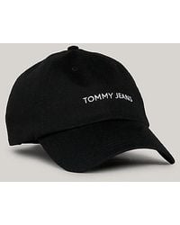 Tommy Hilfiger - Baseball-Cap mit Logo vorne - Lyst