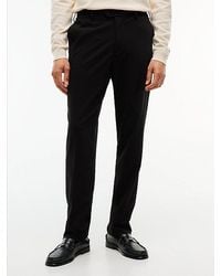 Tommy Hilfiger - Tech Twill Trousers With Wool - Lyst