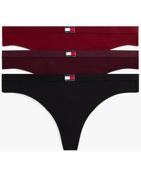 Tommy Hilfiger - Lot De 3 Strings Heritage À Logo - Lyst