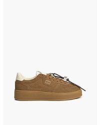 Tommy Hilfiger - Tommy Jeans The Greenwich Suede Logo Charm Trainers - Lyst