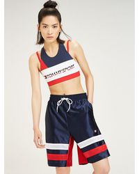 Tommy Hilfiger High-support Sport-bh Met Halterrug - Meerkleurig
