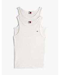 Tommy Hilfiger - Set Van 2 Extra Slim Fit Tanktops - Lyst