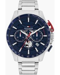 Tommy Hilfiger - Orologio Cronografo Con Quadrante Blu - Lyst