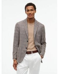 Tommy Hilfiger - Wool Blend Multi Check Single Breasted Blazer - Lyst