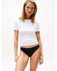 Tommy Hilfiger - Essential Flag Embroidery Microfibre Briefs - Lyst