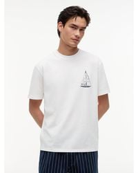 Tommy Hilfiger - Back Graphic Relaxed Jersey T-Shirt - Lyst