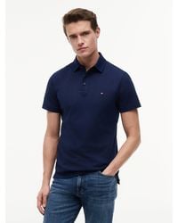 Tommy Hilfiger - Regular Fit Mesh Jersey Polo Shirt - Lyst