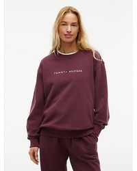 Tommy Hilfiger - Essential Terry Relaxed Lounge Sweatshirt - Lyst