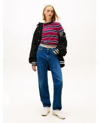 Tommy Hilfiger - Jeans Slim Fit A Vita Media Dritti - Lyst