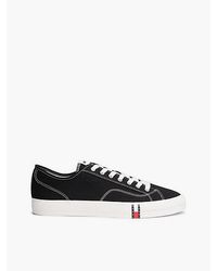 Tommy Hilfiger - Archive Flag Stripe Canvas Trainers - Lyst