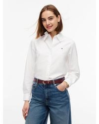 Tommy Hilfiger - Relaxed Fit Yarn Dyed Oxford Shirt - Lyst