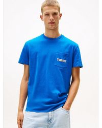 Tommy Hilfiger - Slim T-Shirt Met Ronde Hals En Logo-Graphic - Lyst