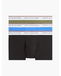 Tommy Hilfiger - 3 Pack Global Stripe Logo Waistband Trunks - Lyst