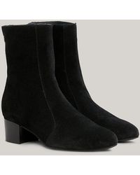Tommy Hilfiger - Th City Suede Low Boots - Lyst