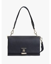 Tommy Hilfiger - Bolso Mensajero Con Cinta Distintiva - Lyst