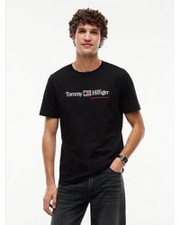 Tommy Hilfiger - Logo Jersey Crew Neck T-Shirt - Lyst