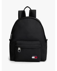 Tommy Hilfiger - Kuppelförmiger Rucksack Mit Logomuster - Lyst