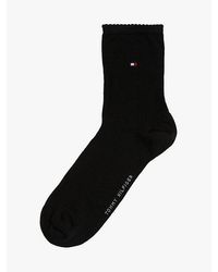 Tommy Hilfiger - Calcetines Cortos Con Textura Acanalada - Lyst