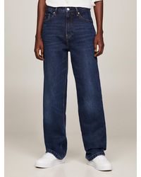 Tommy Hilfiger - High Rise Straight Relaxed Jeans - Lyst