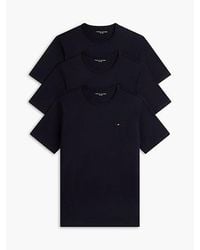 Tommy Hilfiger - 3-Pack Signature Jersey Lounge T-Shirts - Lyst