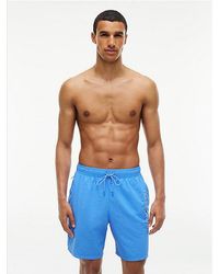 Tommy Hilfiger - Original Logo Long Length Swim Shorts - Lyst