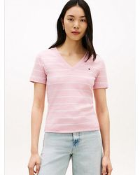 Tommy Hilfiger - Slim V-Neck T-Shirt - Lyst