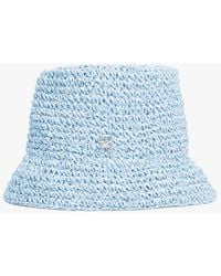 Tommy Hilfiger - Woven Bucket Hat - Lyst