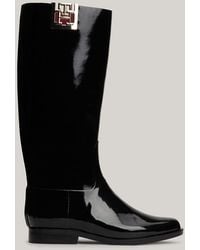 Tommy Hilfiger - Th Monogram Knee-high Rain Boots - Lyst