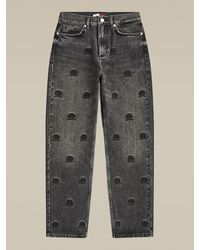 Tommy Hilfiger Boyfriend Jeans Met Geborduurd Embleem - Meerkleurig
