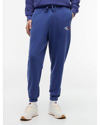 Tommy Hilfiger - Signature Logo Cuffed Joggers - Lyst