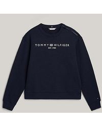 Tommy Hilfiger - Adaptive Regular Sweatshirt Met Ronde Hals - Lyst