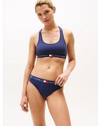 Tommy Hilfiger - Slip Mit Logos Am Taillenbund - Lyst