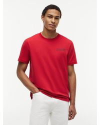 Tommy Hilfiger - Back Graphic Jersey Crew Neck T-Shirt - Lyst