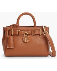 Tommy Hilfiger - The American Icon Leather Tote Bag - Lyst