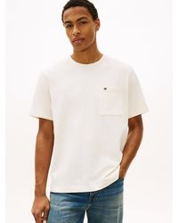 Tommy Hilfiger - Pocket Relaxed Mesh Jersey T-Shirt - Lyst