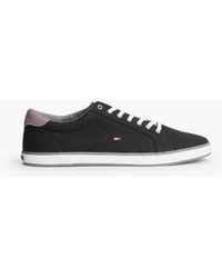 Tommy Hilfiger - Canvas Lace Up Trainers - Lyst