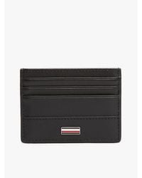 Tommy Hilfiger - Corporate Kartenetui Aus Leder - Lyst