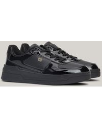 Tommy Hilfiger - Patent Cupsole Basketball Trainers - Lyst