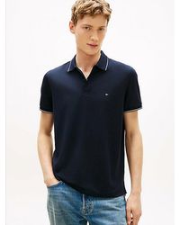 Tommy Hilfiger - Regular Fit Jersey Polo Met Contraststrepen - Lyst